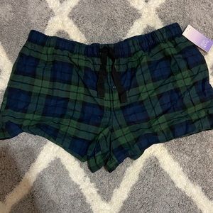 Target Flannel Sleep Shorts